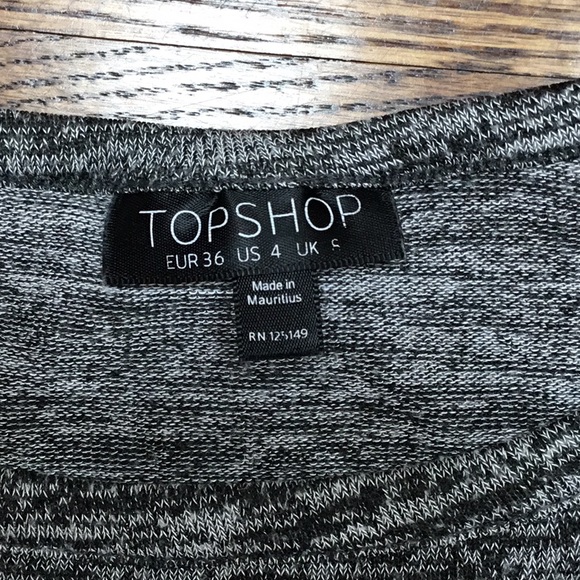 Top Shop Oversized Long Sleeve T-shirt - Picture 8 of 10